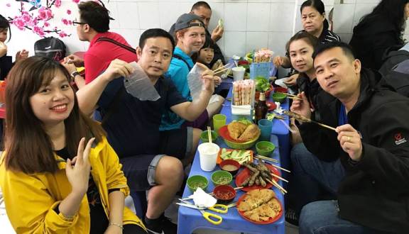 Hanoi street food walking tour Hanoi street food walking tour
